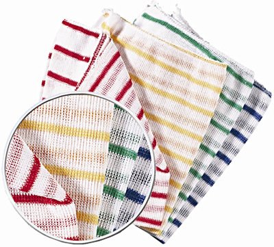 Dishcloths, colour coded - Pack of 10