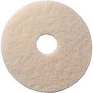 White Rotary Floor Pads - Each