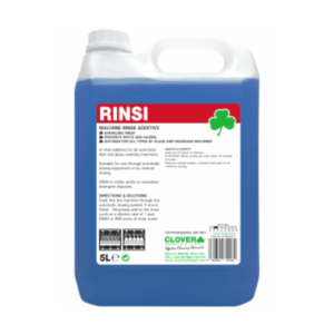 Rinsi Machine Rinse Additive container