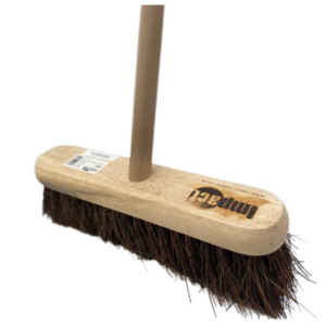 12 inch stiff brush with handle