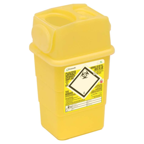 Sharps bin, 1L