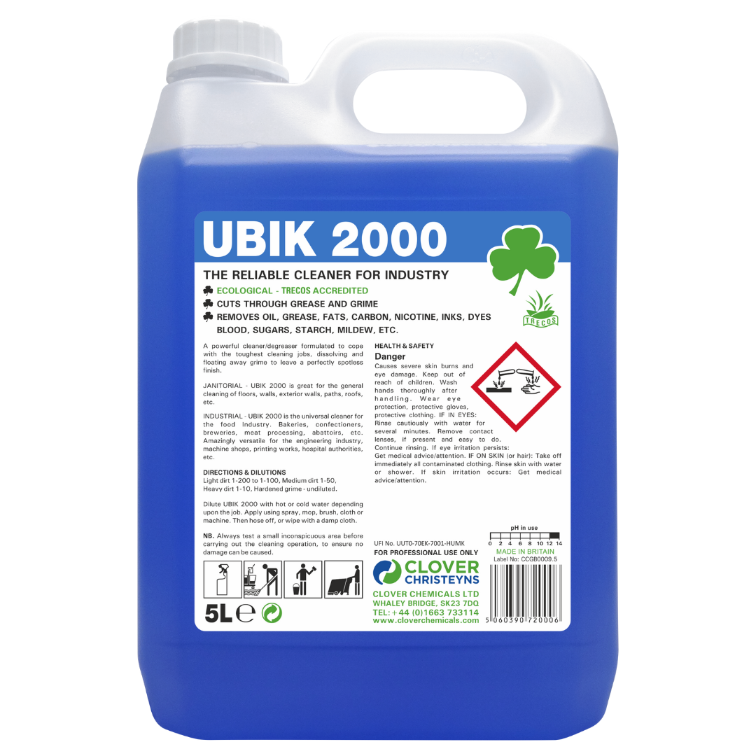 Ubik2000 Degreaser 5ltr