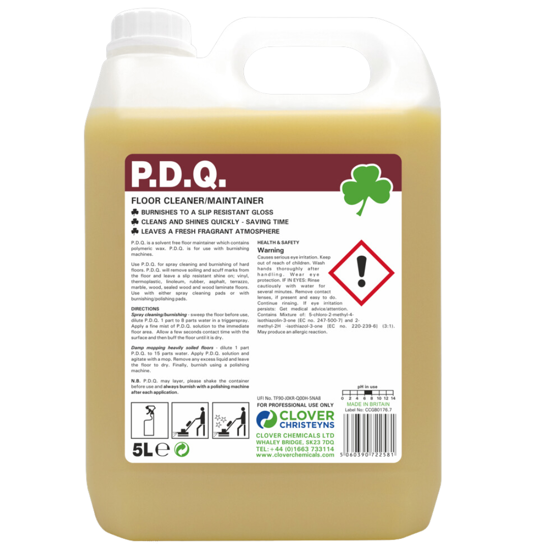 P.D.Q Floor Cleaner/ Polish Maintainer