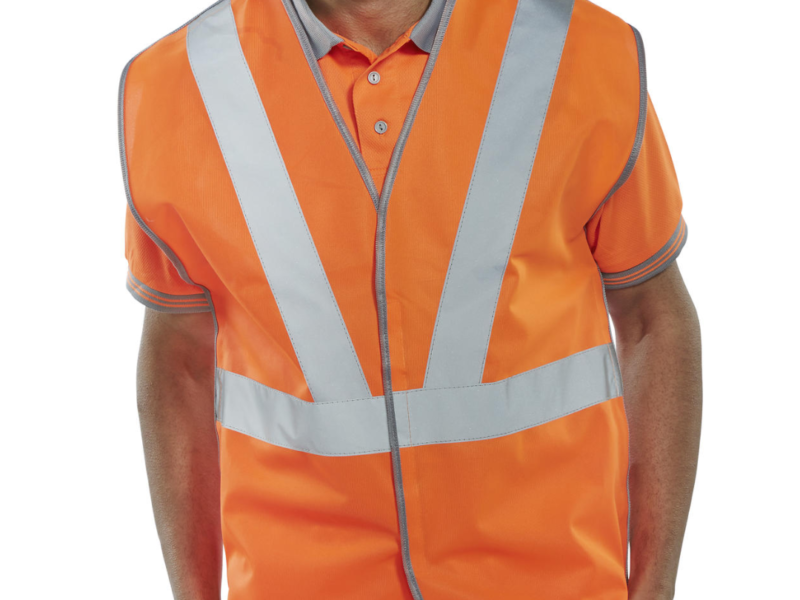 Railspec Vest (polyester) Orange