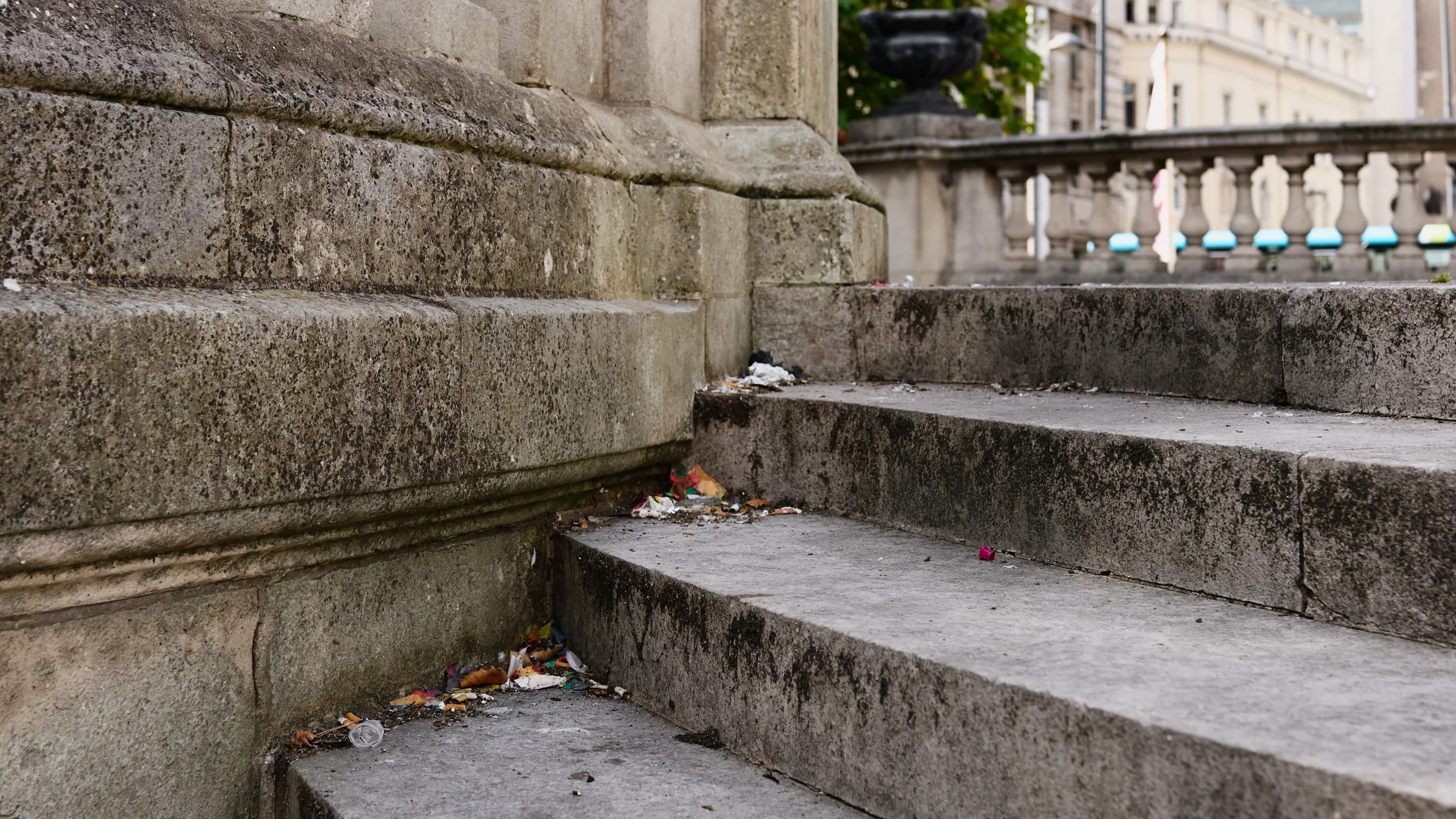Litter on business land: whose job is it?